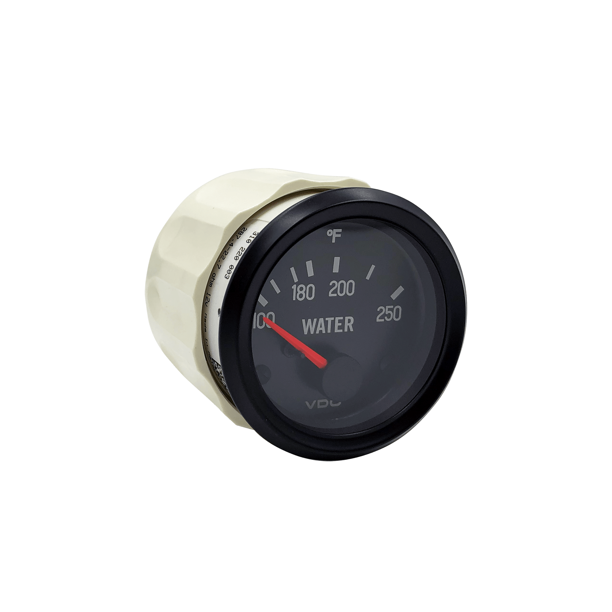 Temperature gauge for a custom power tech mobile generator