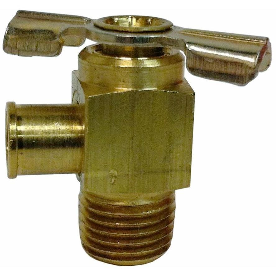 Brass oil drain cock 90 degree