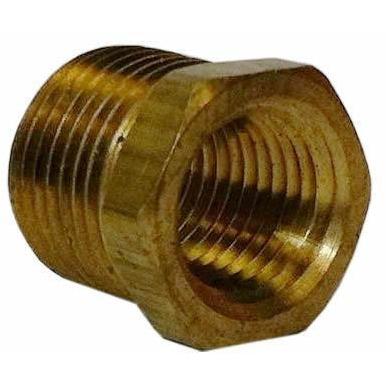 Replacement brass bushing 1/2 to 1/4 for a PowerTech mobile generator.